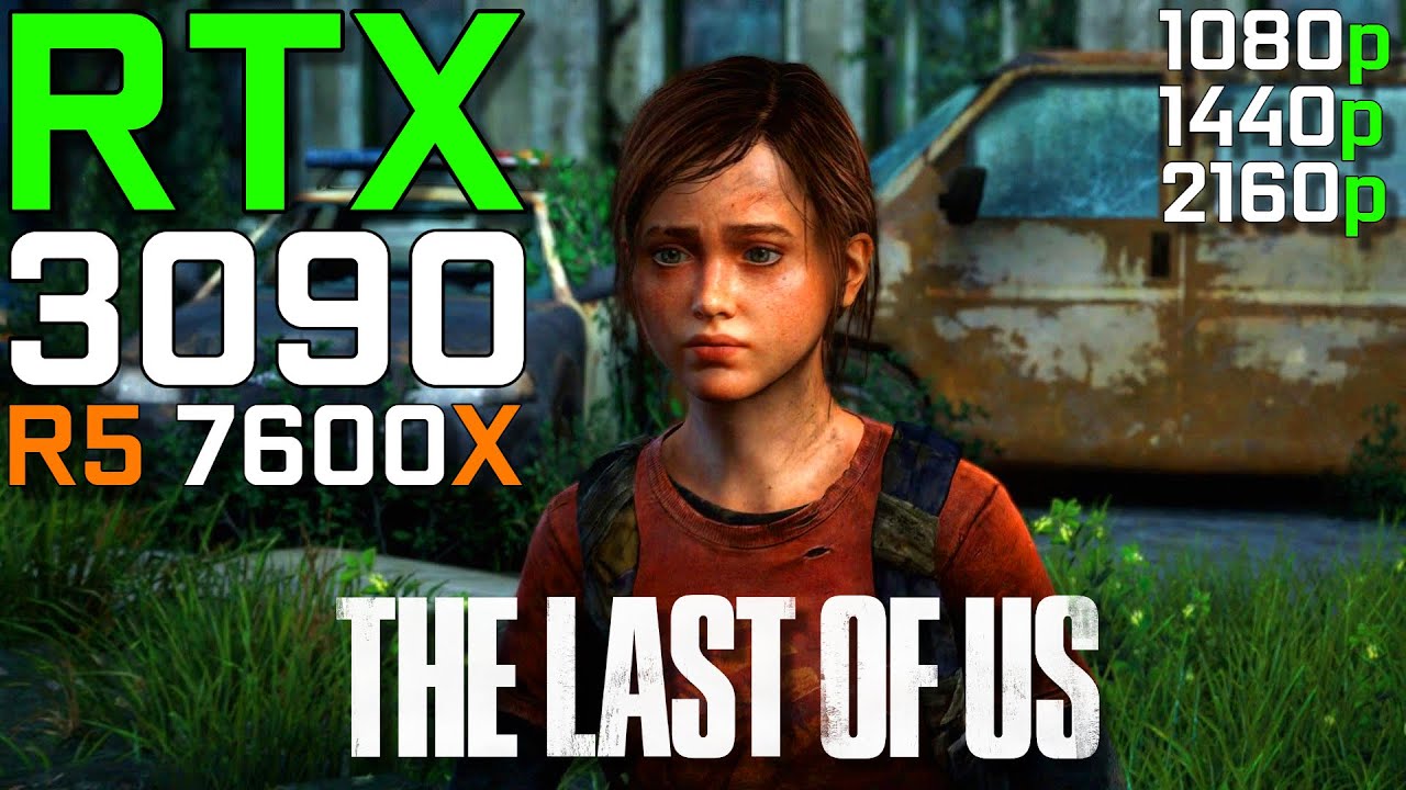 The Last of Us Part 1 PC, RTX 3080 4K, 1440p, 1080p DLSS 3.1 Quality, i7  10700F