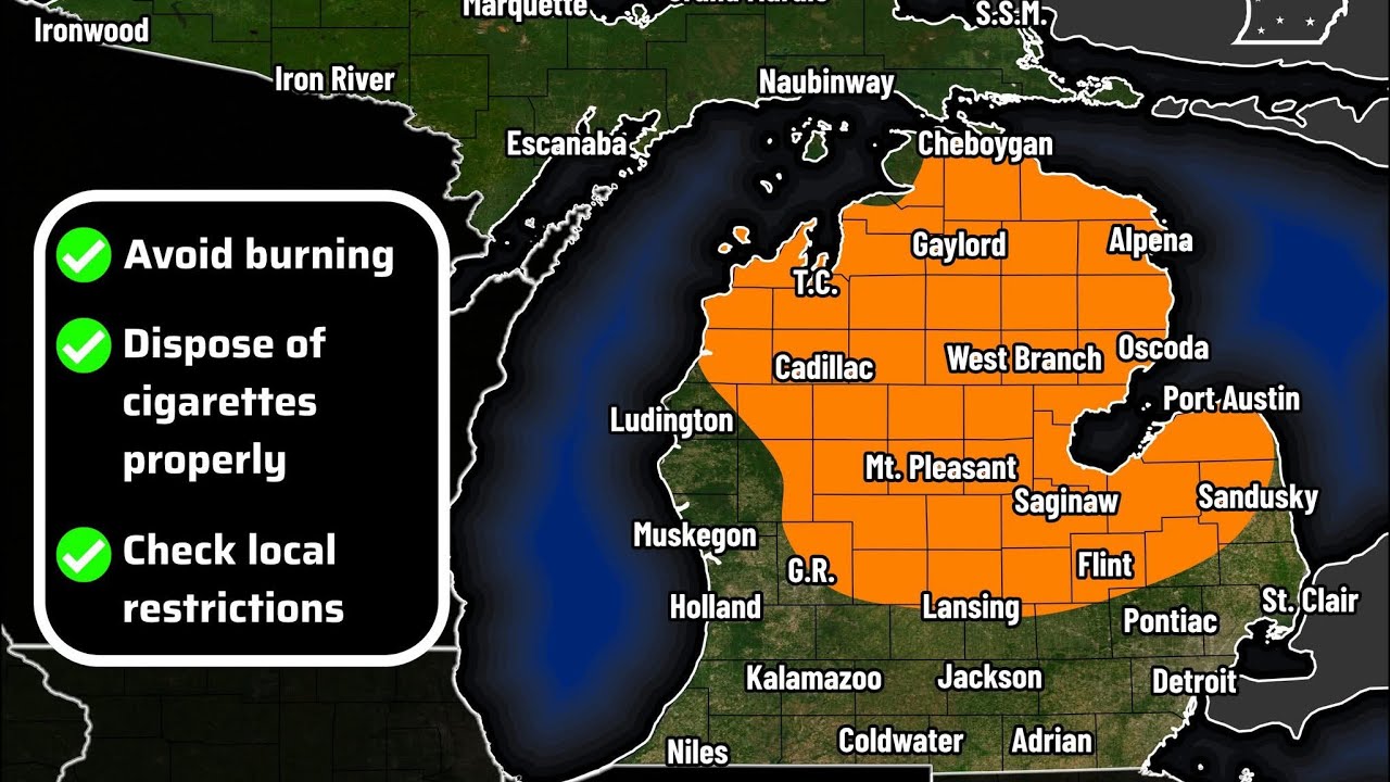 Fire Danger + Warm Weather Ahead? - YouTube