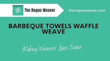 Barbeque towels waffle weave