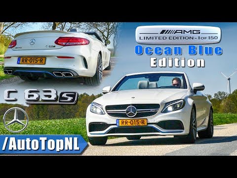 Mercedes AMG C63 S Convertible | AMG PERFORMANCE EXHAUST | TUNNEL SOUNDS REVS & ONBOARD By AutoTopNL