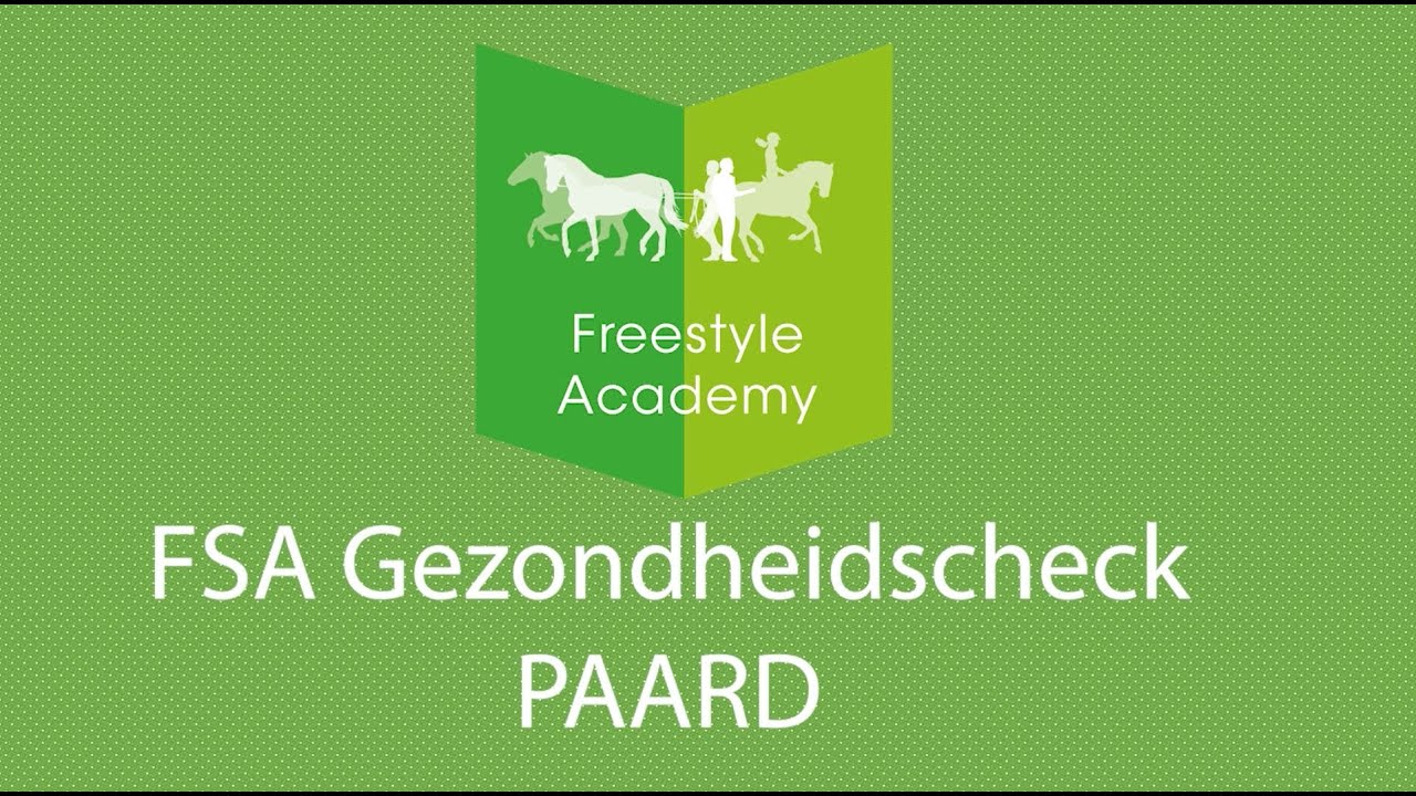 Gezondheidscheck PAARD
