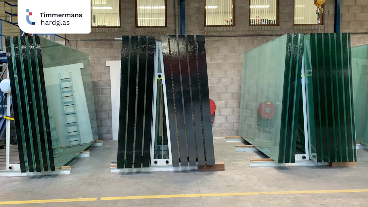 125 Ton glasvoorraad geleverd bij Timmermans Hardglas