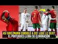 CR7 LLORA SU ELIMINACIÓN Y ASÍ GRIEZMANN LO CONSUELA EN PLENO PARTIDO ¿QUE PASÓ?