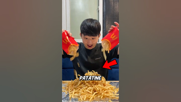 Perché le patatine fritte di McDonald's sono così deliziose 😮