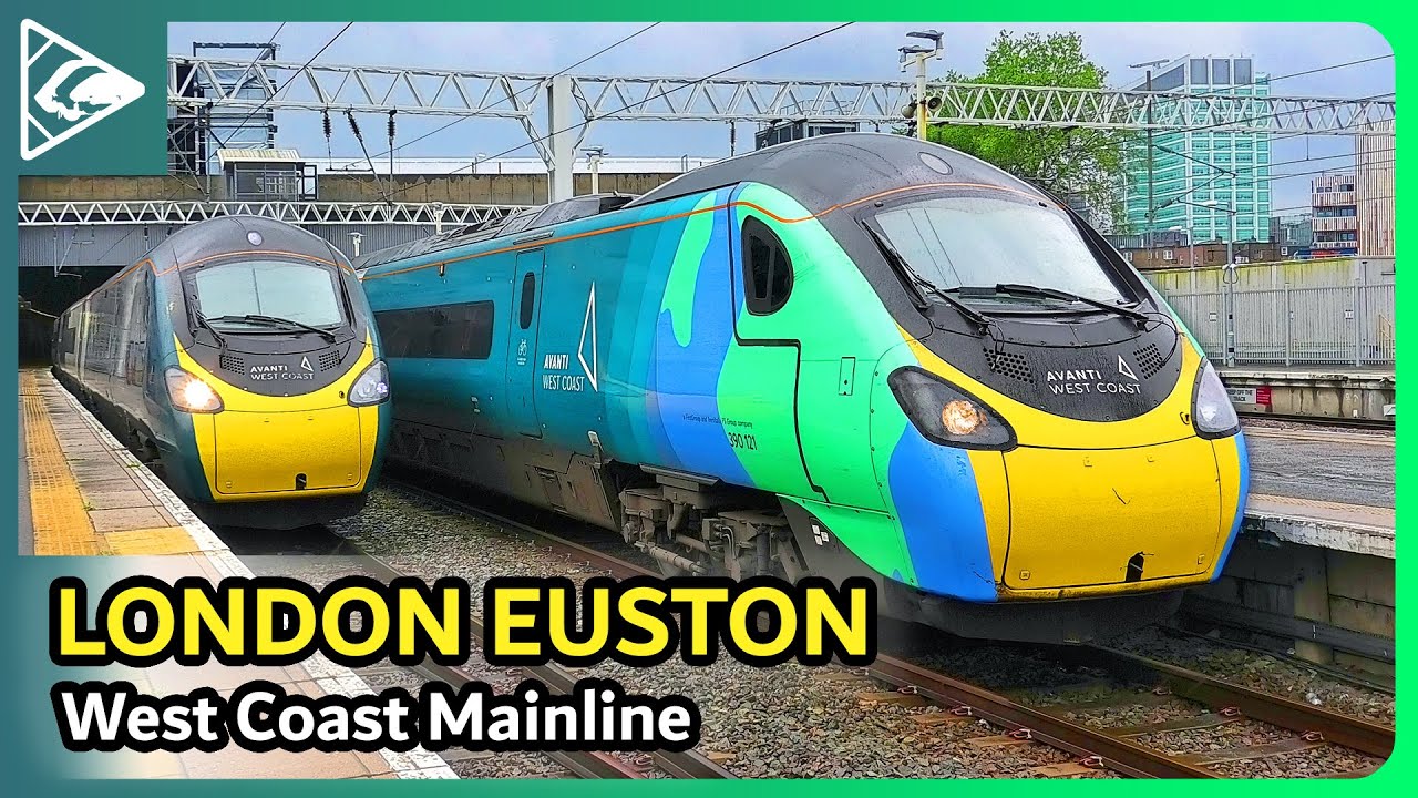 RUSH HOUR! Trains at London Euston (WCML) 22/05/2024