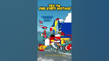 try to find every mistake #map #europe #geographythroughmaps #eurovision #mistake #ts