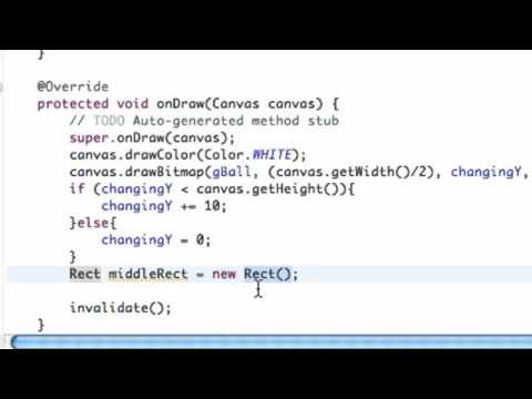 Android Application Development Tutorial   065   Animating a Bitmap