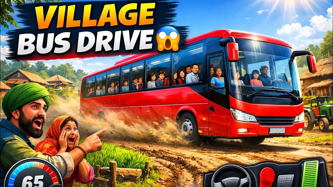 Uphill Bus Driving Game 3D | Mountain Roads Simulator