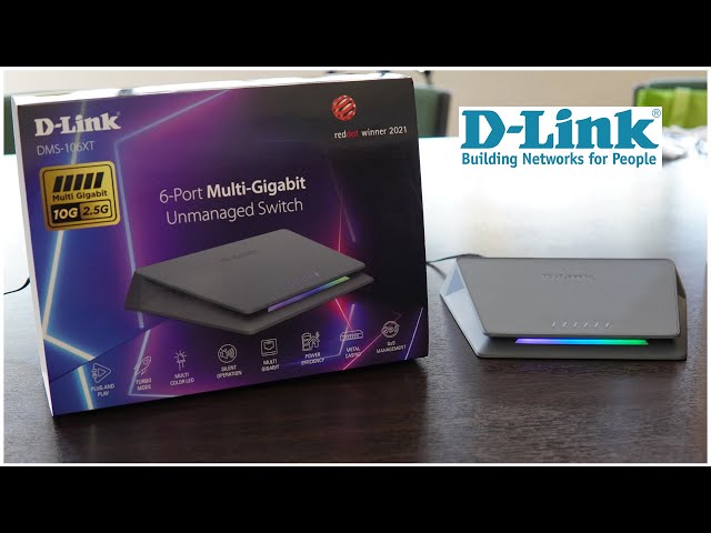 The Network Switch Every Gamer Needs !!! | Dlink 6 Port Multi