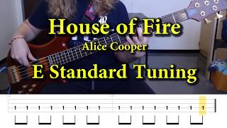 House Of Fire - Alice Cooper B Cover With Tabs
