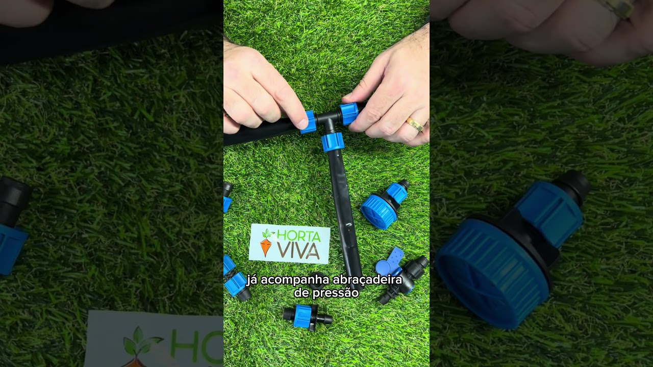 TÊ TRIPLO PARA MANGUEIRA DE IRRIGAÇÃO POR GOTEJAMENTO PRODRIP® 