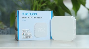 How to Install and Pair Meross Smart Wi-Fi Thermostat MTS205