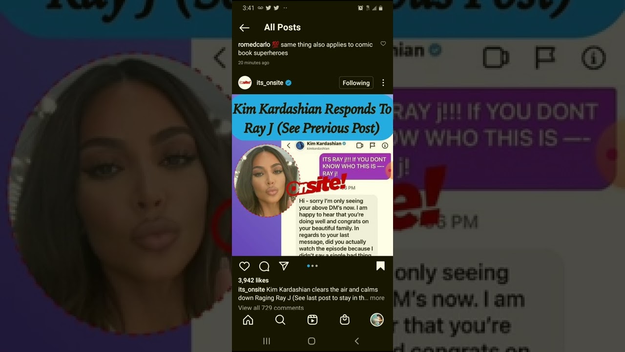 Ray J Felt Suicidal Watchin Kardashians Build Empire...Kim K Responds