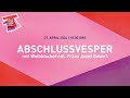 Live heiligrocktage 2024  abschlussvesper  live aus dem trierer dom