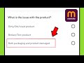 both packaging and product damaged ka matlab kya hota hai | meesho