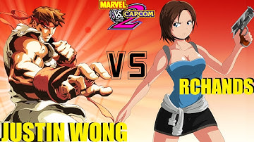 MvC2 Mvci Umvc3 JUSTIN WONG (Low Tiers) vs RCHANDS (Joined 1)