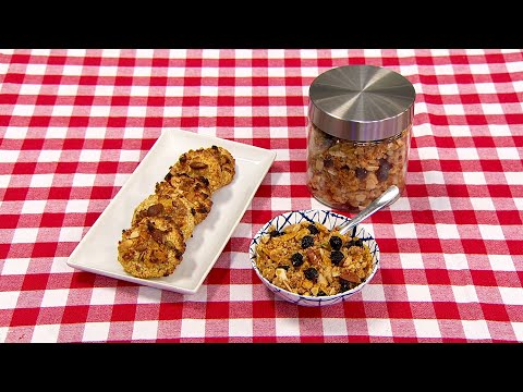 Galletas de avena y miel