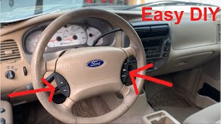 Ford/Mazda Cruise Control Switch Replacement! Super Easy Cheap upgrade!