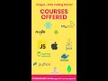 Courses offered | Progra Kids Coding School