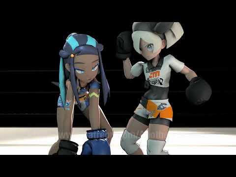 Bea vs Nessa (catfight Ryona animation)