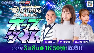 ボートレース下関公式チャンネルの配信のサムネイル画像
