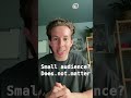 You don’t need a big audience to sell online. Here’s why.