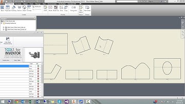 Create a single Sheet Metal CNC drawing using AutoDRAW for Inventor