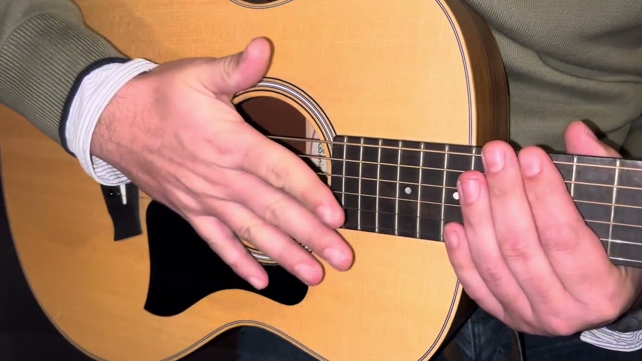 Cantique 289 Battement rapide grattage technique  guitare tuto facile cover