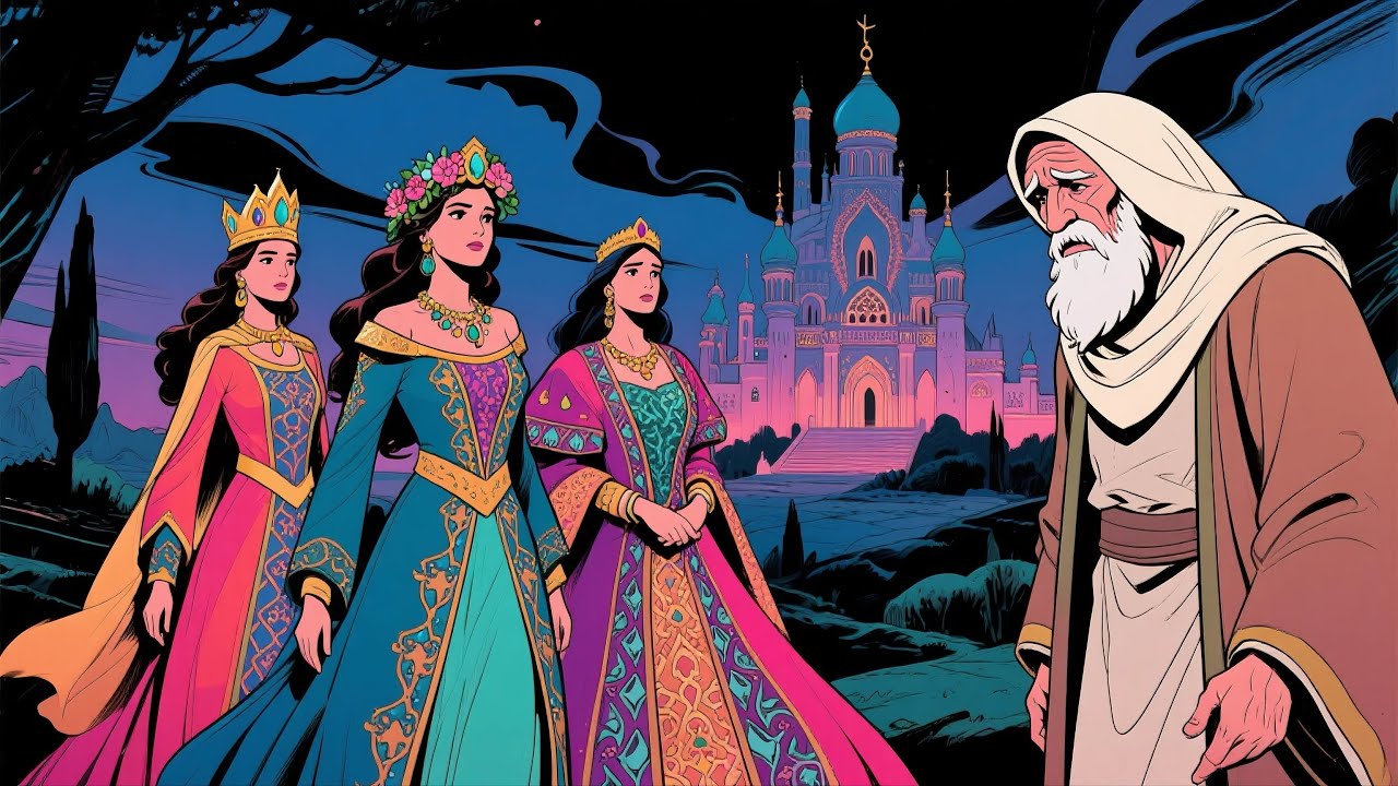 قصة بهلول وبنات الملك   قصص قبل النوم   من القصص الخيالية المعبرة   ضع السماعات واستمع