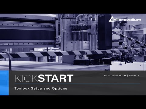 Kickstart: 03 - Toolbox Setup and Options