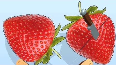 Slice it!!! Level 1015-20 |ASMR Slicing Delicious fruit shake| Very Relaxing ASMR Fruit cutting Game