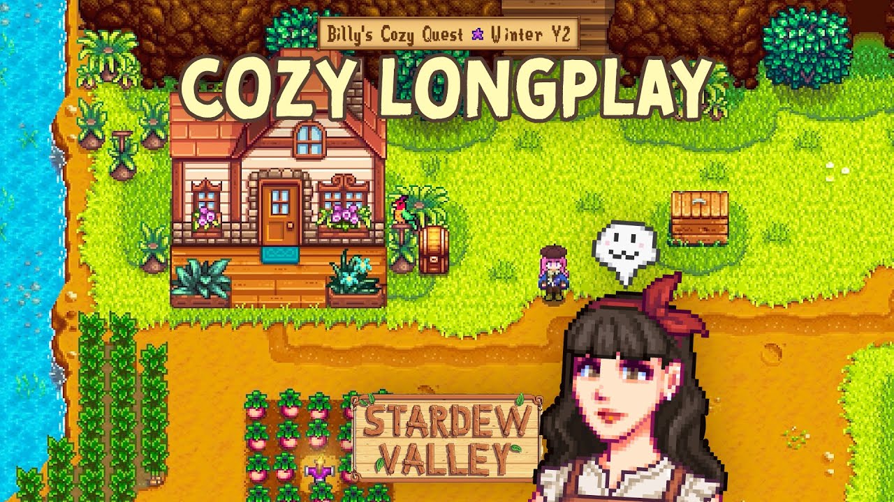 Stardew Valley 1.6 No Commentary Longplay 🏝️🎣 Cozy Gameplay for Sleep ...