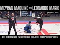 Meyran maniqu vs leonardo mario semi final 62kg abu dhabi world pro jiu jitsu 2023 react