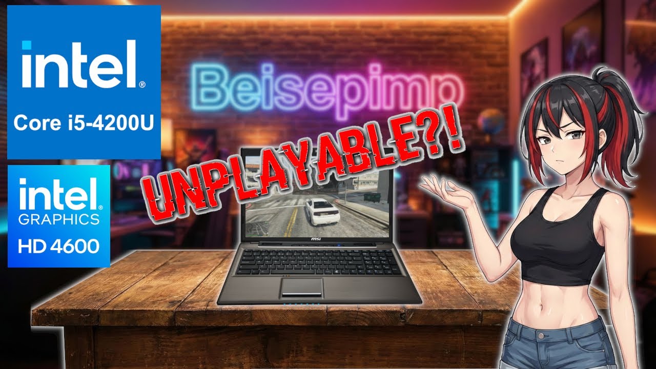 GAMING on an OLD LAPTOP from 2014 in 2026?! [ i5-4200U & HD 4600 ]