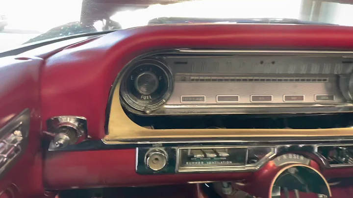Kevin's 1960 Oldsmobile 98 - Dash removal, we find original color, Carson at work, radiator is back!