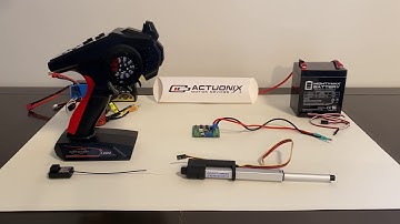 Operating a Linear Actuator with RC Controls using a LAC Board and ESC