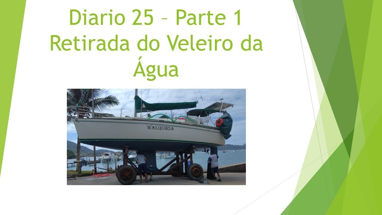 ⁣Diario 25   Parte 1 Tirando barco da agua