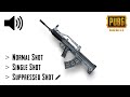 PUBG Mobile QBZ Assault Rifle Shot Sound Effect 🔫💥