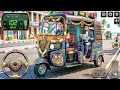City Tuk Tuk 🛺 Autorickshaw simulator 3D - Pickup &amp; Drop Passangers In City - Android Gameplay 2026