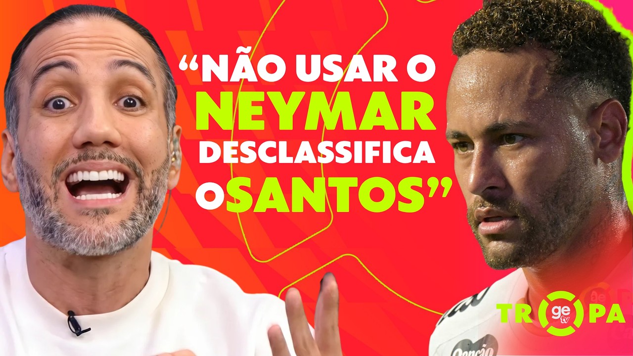 SANTOS ERROU AO NÃO COLOCAR O NEYMAR CONTRA O PALMEIRAS? JORGE IGGOR DETONA O PEIXE! | Tropa Ge TV