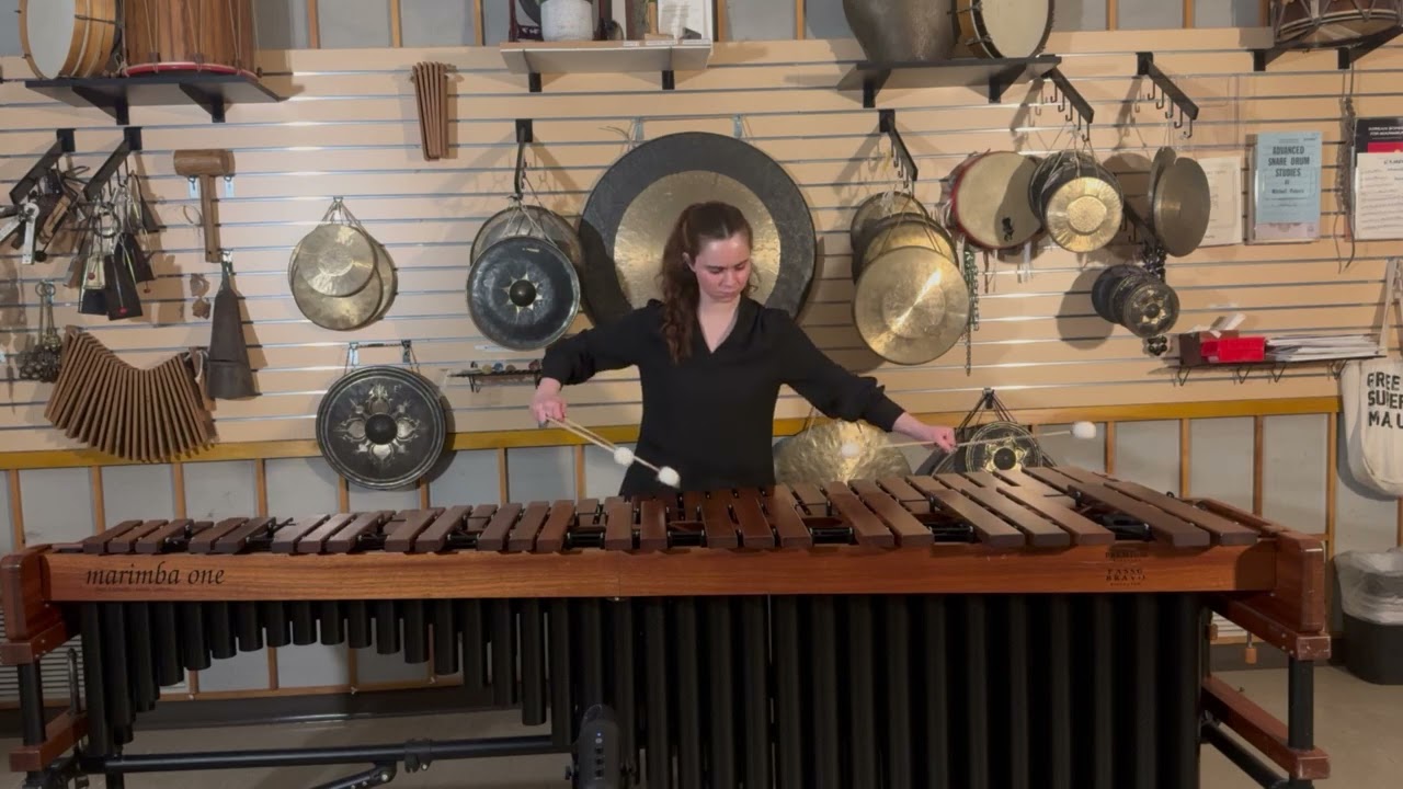 Camille Saint-Saëns: Feuillet D’Album - Arranged for solo marimba (Sophia Stehlik)