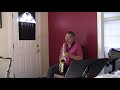 Another Sax Student Improvising on the Blues in under a Half Year