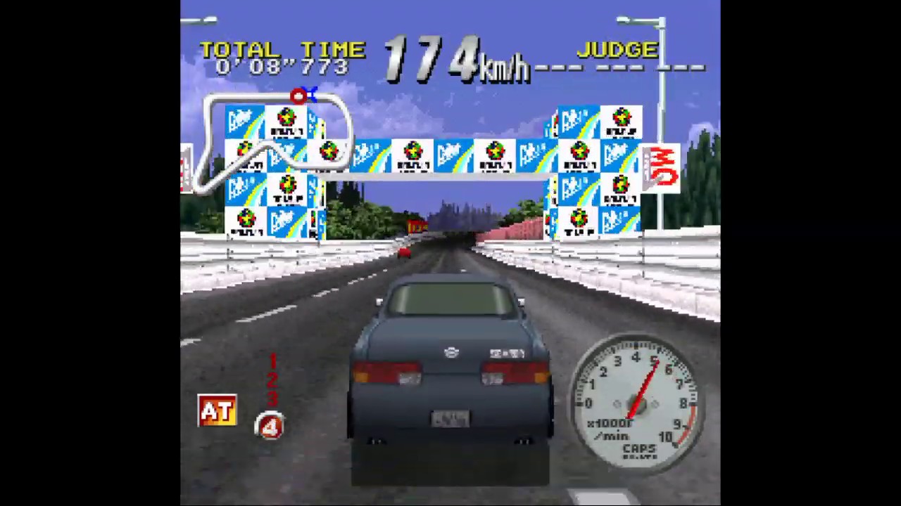 Shutokou Battle Gaiden - Super Technic Challenge PS1 Gameplay - Soarer