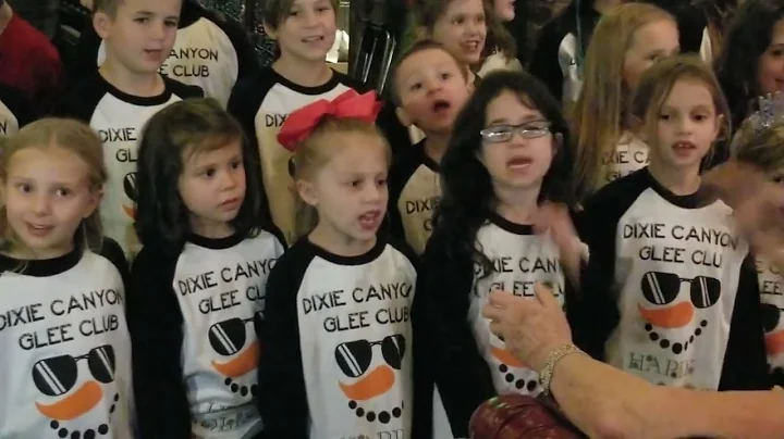 Scarlett singing at Micelli's - Glee Club December...