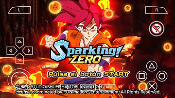 ISO DBZ TTT MOD DRAGON BALL SPARKING ZERO MOBILE PPSSPP 2025 Graphics HD Permanent Menu | Gameplay 2