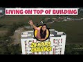 Surviving 24 hours on top of a building