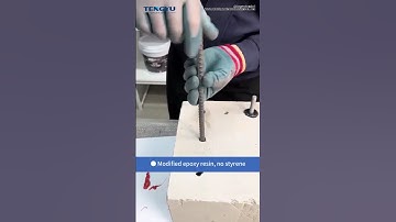 Epoxy anchor adhesive