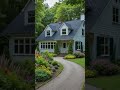 White cottage-style house 🏠#home #house #shorts #viralshorts