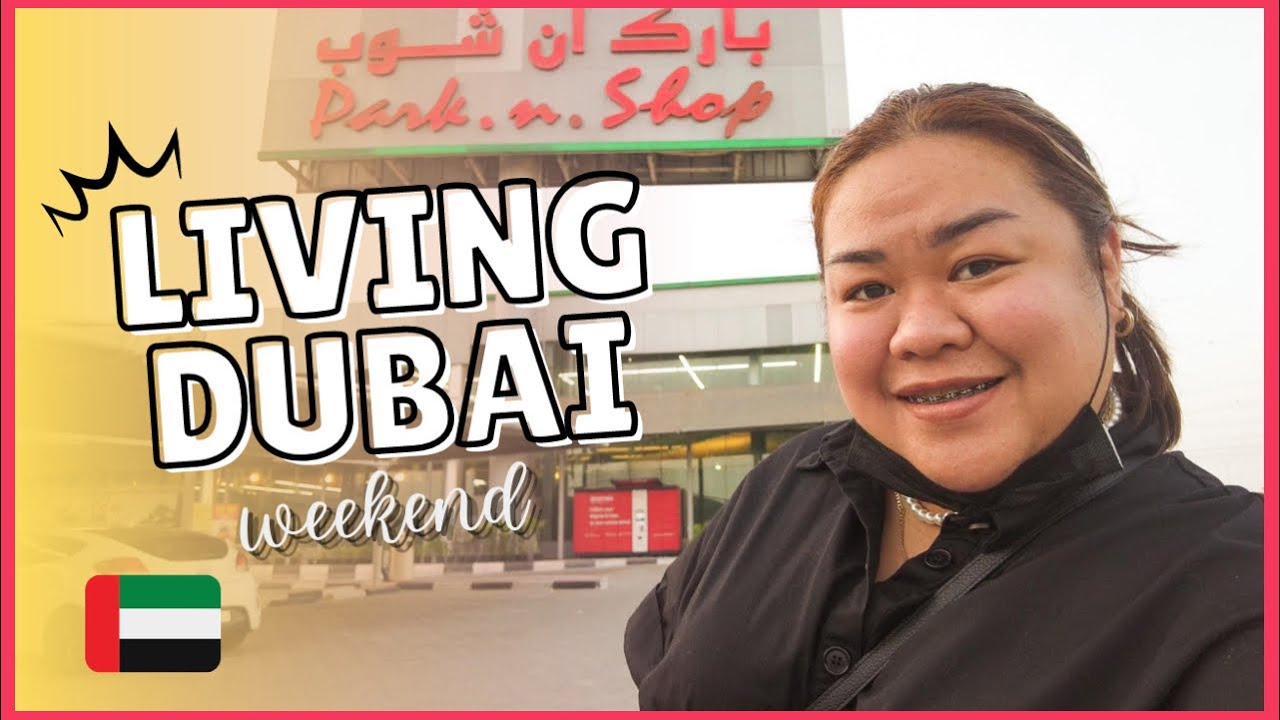 LIVING DUBAI 🧡WEEKEND GROCERY SHOPPING (park n' shop), DUBAI'S BEST CAT CAFE Me, myself