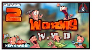 Let's Play Cohh-Op Worms W.M.D With CohhCarnage - Episode 2